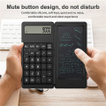 Nova Calculadora de Bolso, Bloco de Notas Dobrável de 10 Dígitos para Office